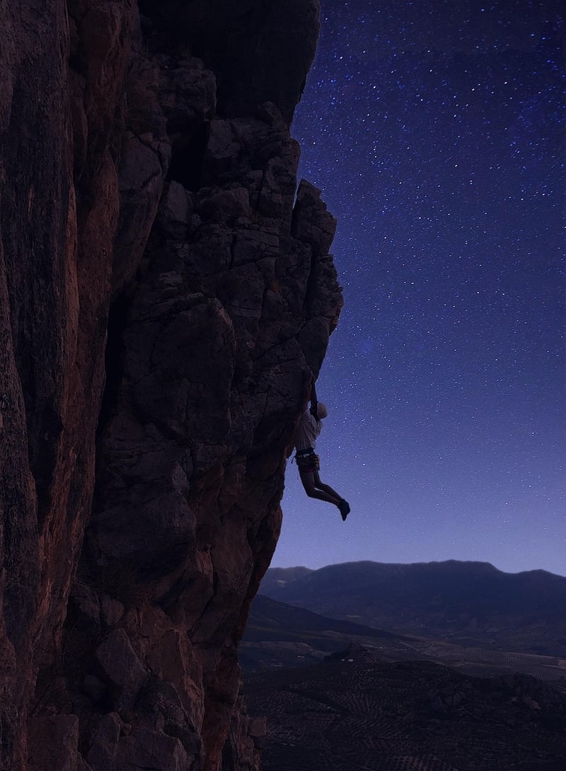 Hiker in the mountains
